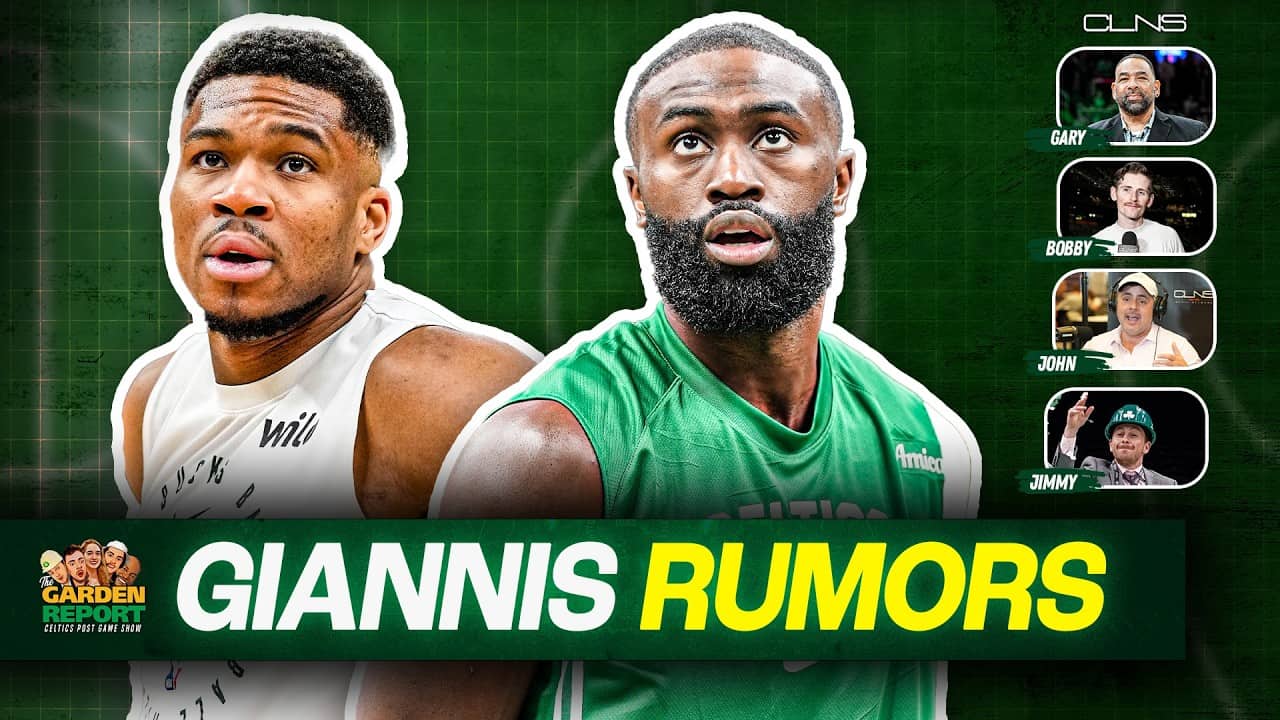 Giannis Antetokounmpo Latest | NBA Finals Leftovers - LIVE Garden Report on CLNS