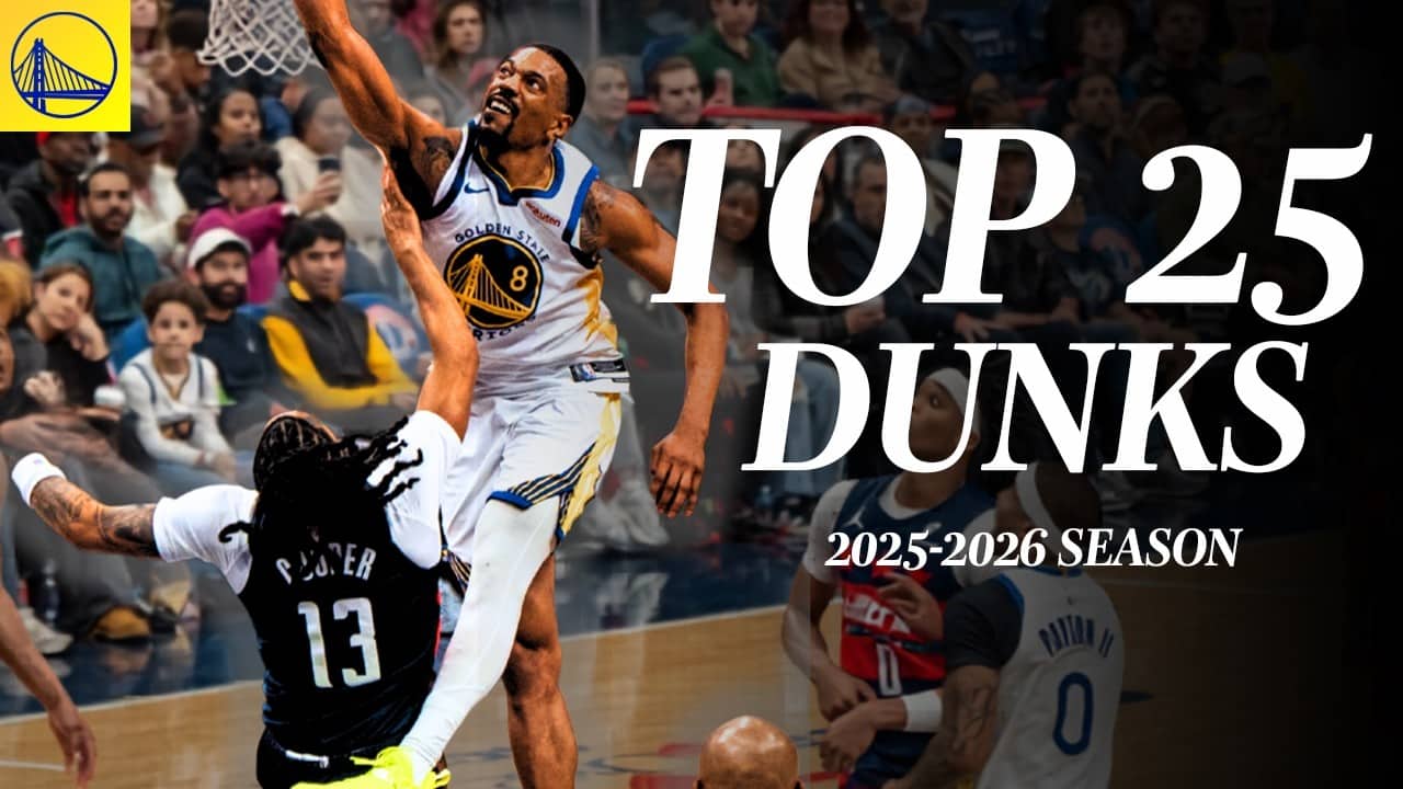 Warriors Top Dunks of the Season 2025-26