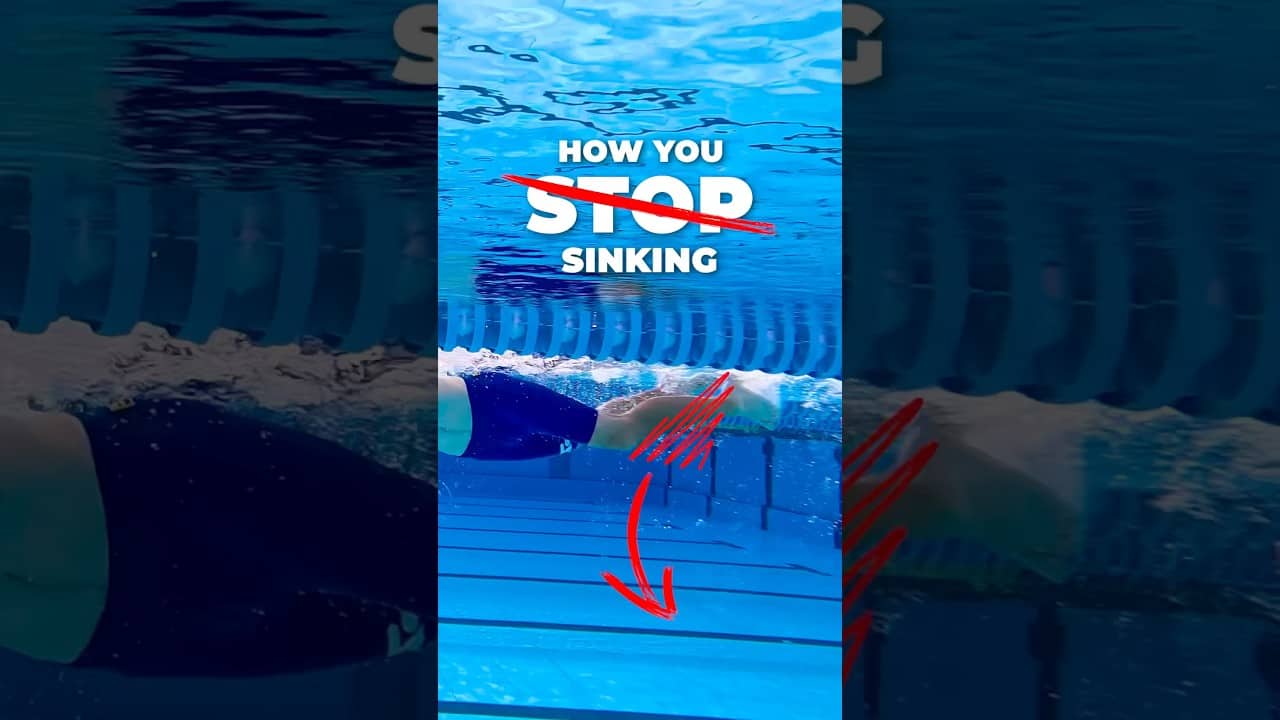 STOP sinking when you swim! Do this instead🏊♂️