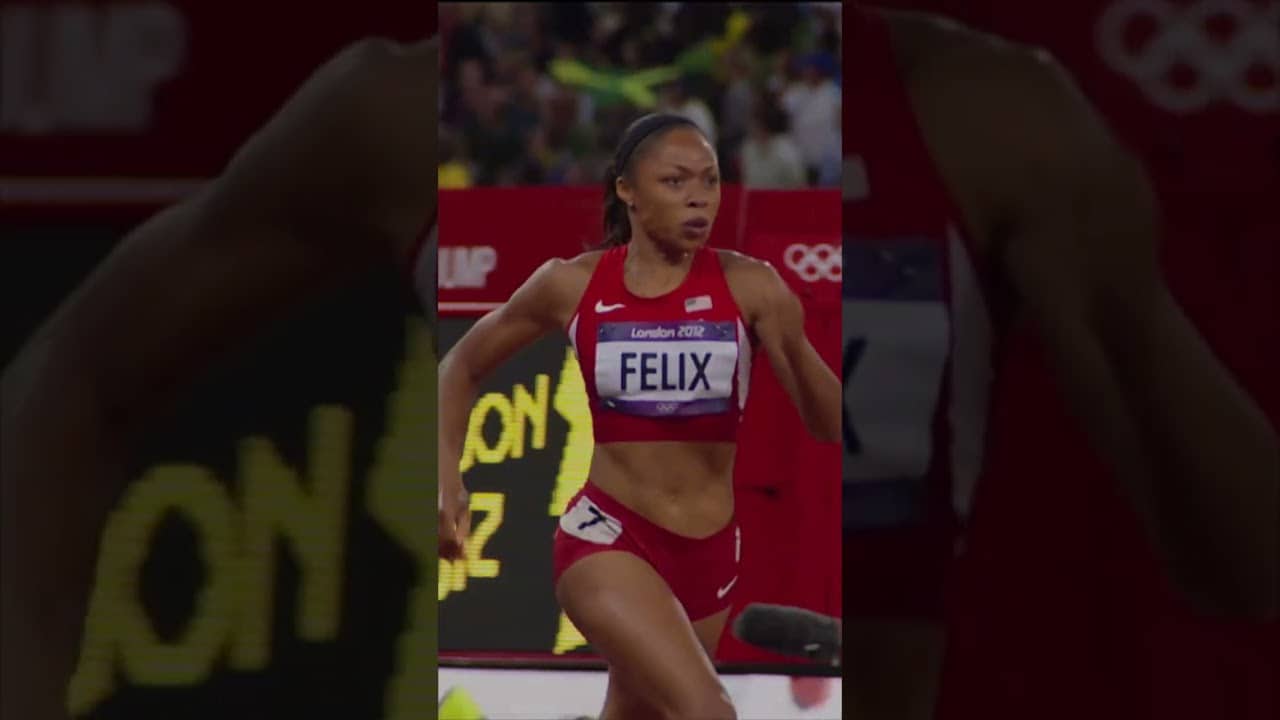 Allyson Felix was dominant ๐ค