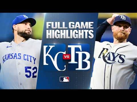ROYALS vs. RAYS Full Game Highlights (6/22/26) | MLB Highlights