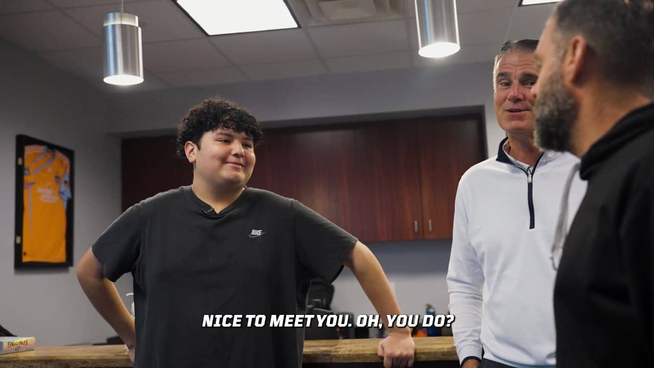 The Houston Dynamo and Make-A-Wish share a special Day with Christopher