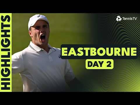 Humbert Faces Bellucci; Arnaldi & Fery In Action | Eastbourne 2026 Day 2 Highlights