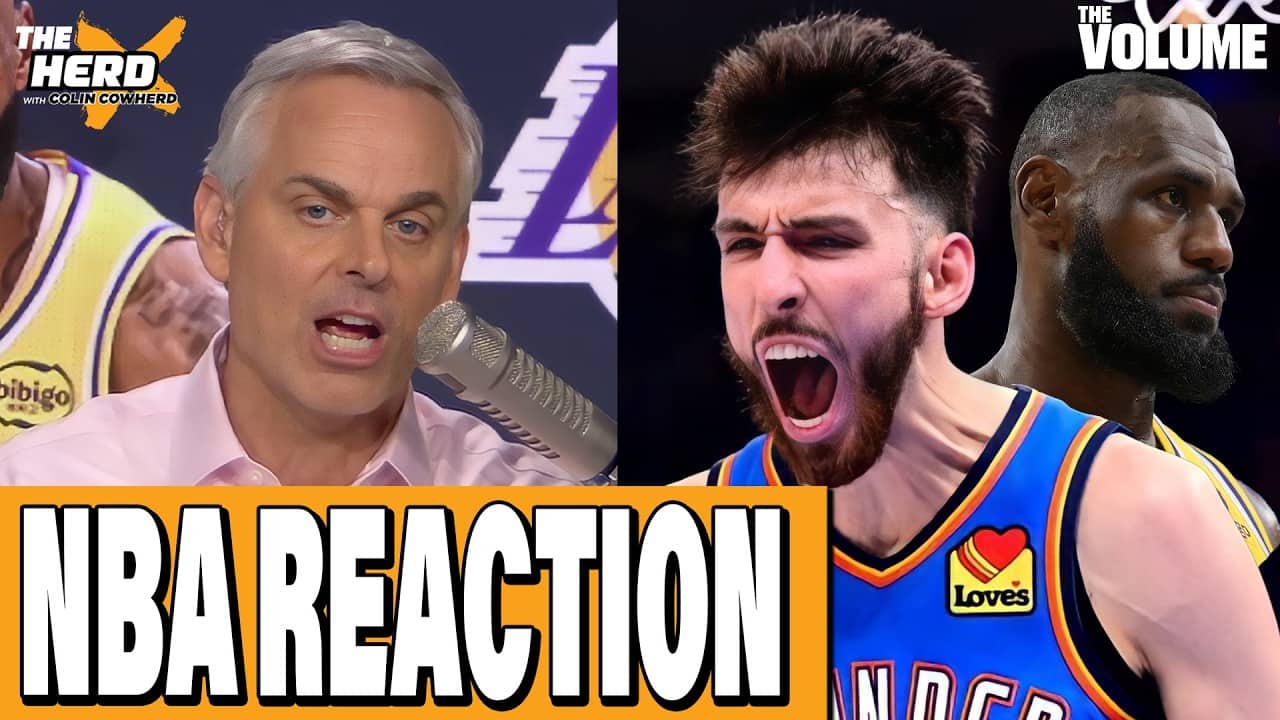 How LeBron James & Los Angeles Lakers BEAT Oklahoma City Thunder | Colin Cowherd: THE HERD NBA