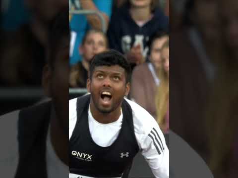 🇱🇰’s Rumesh Pathirage launches 86.57m to win the javelin throw in Ostrava