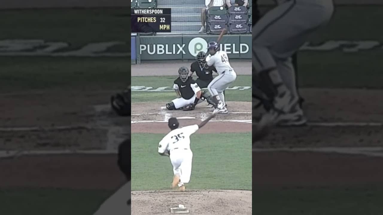 Malachi Witherspoon 10Ks and 22 whiffs