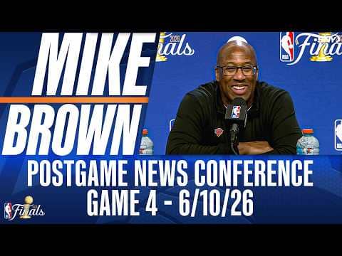 Mike Brown on Knicks pulling off greatest comeback in NBA Finals history and taking 3-1 series lead