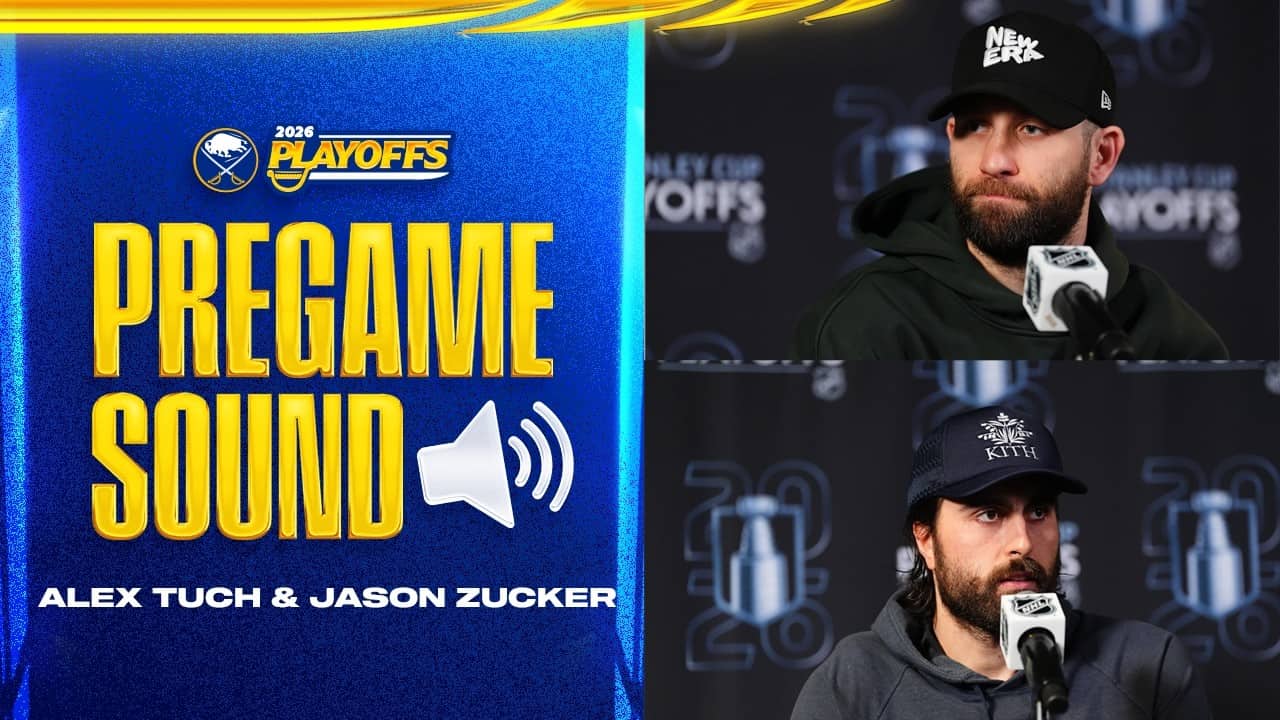 "It's Going To Take Everybody" | Alex Tuch and Jason Zucker Ahead Of Game 2 | Buffalo Sabres