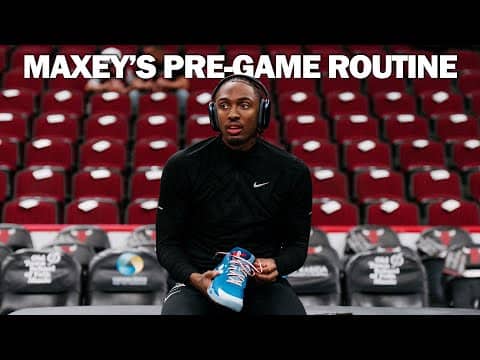 Behind the Scenes: Warm Up With Tyrese Maxey