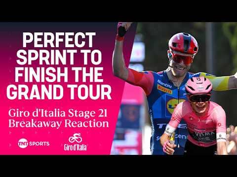 Giro d'Italia Stage 21 REACTION: Vingegaard completes historic grand slam as Milan wins final stage
