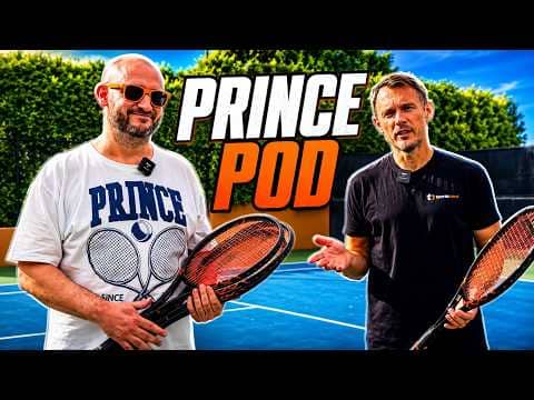 Podcast with Tim Puttock, R&D Director, Prince. New Prince Tours, misleading racquet specs, etc.