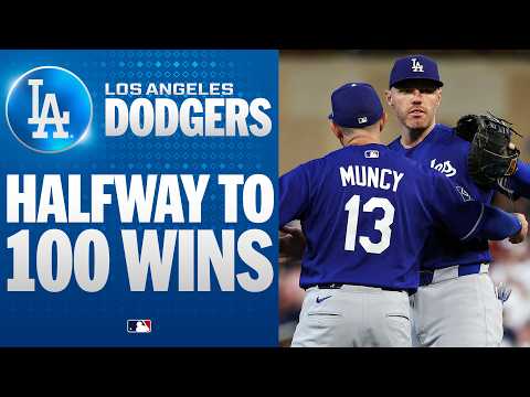 The Dodgers are MLB's 1st TEAM to 50 WINS in 2026 🥳 (Full bottom of the 9th!)