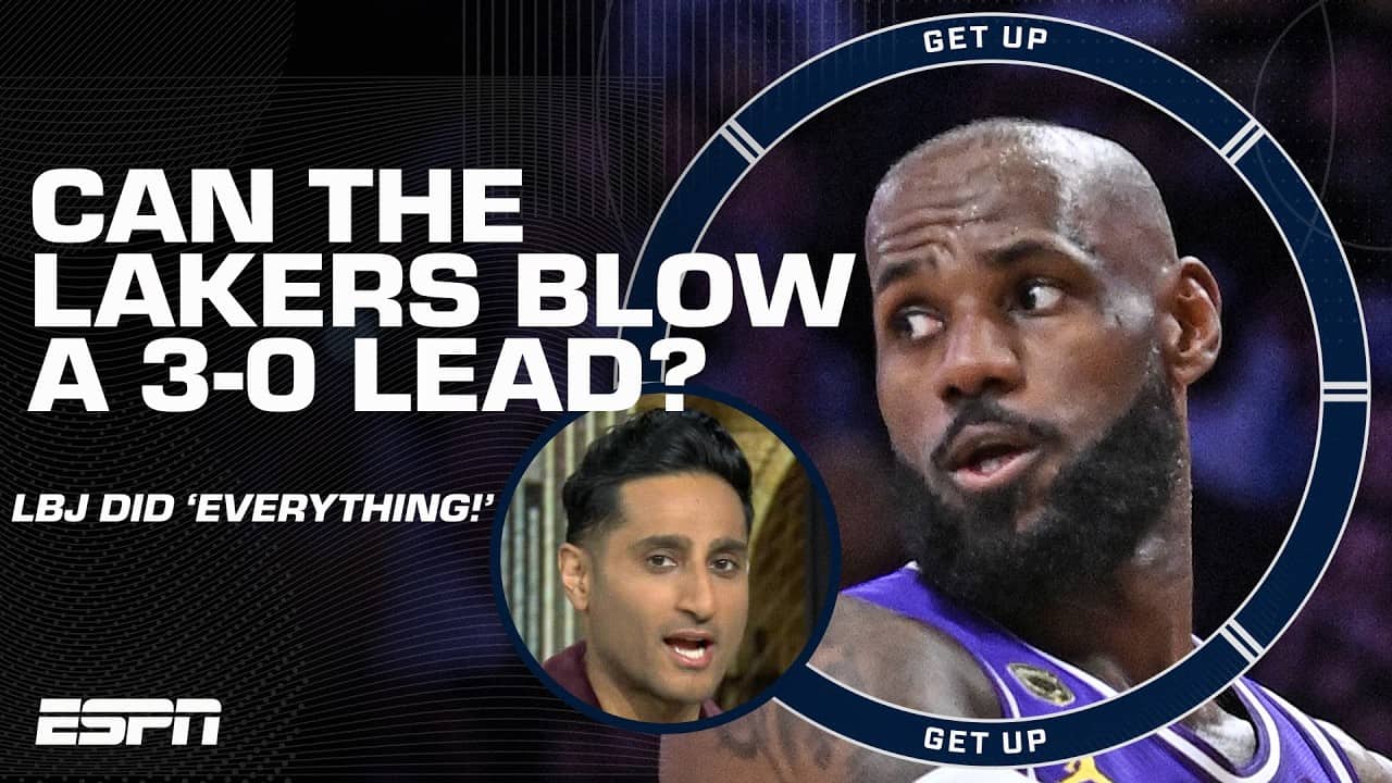 Should the Lakers FEAR elimination? 😳 Shams says LeBron did ‘EVERYTHING’ he could | Get Up