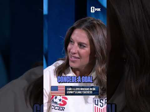 The bar was set really high after the USMNT's first game, according to Carli Lloyd