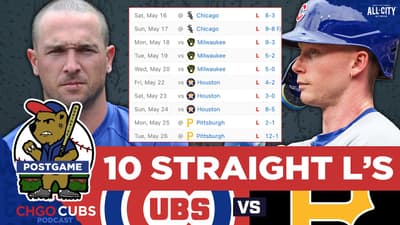 CUBS POSTGAME: Chicago Cubs LOSE 10TH STRAIGHT After Embarrassing Series Loss to Pirates | CHGO Cubs
