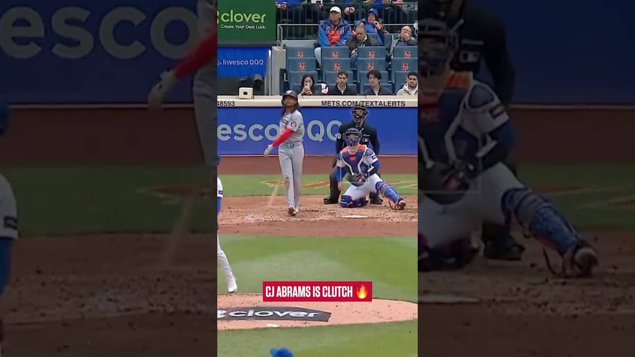 A GO-AHEAD 8th Inning Blast Off The Bat of CJ Abrams