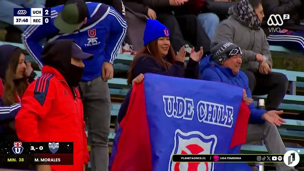 #GolesP11 U. de Chile 4-1 D. Recoleta Fecha 10 1ra Rueda Liga Femenina 24-05-2026