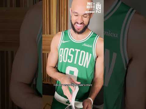Throwin' it back to D-White's 21st for this one 𤣠#celtics #nba #shorts