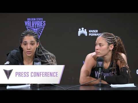 Gabby Williams and Veronica Burton On Valkyries Win vs. Phoenix Mercury | June 09, 2026