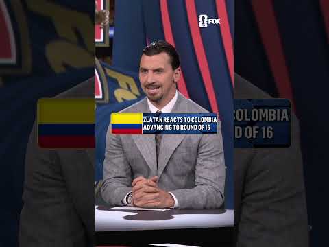 Zlatan gives his thoughts on Colombia defeating Ghana and advancing to the Round of 1