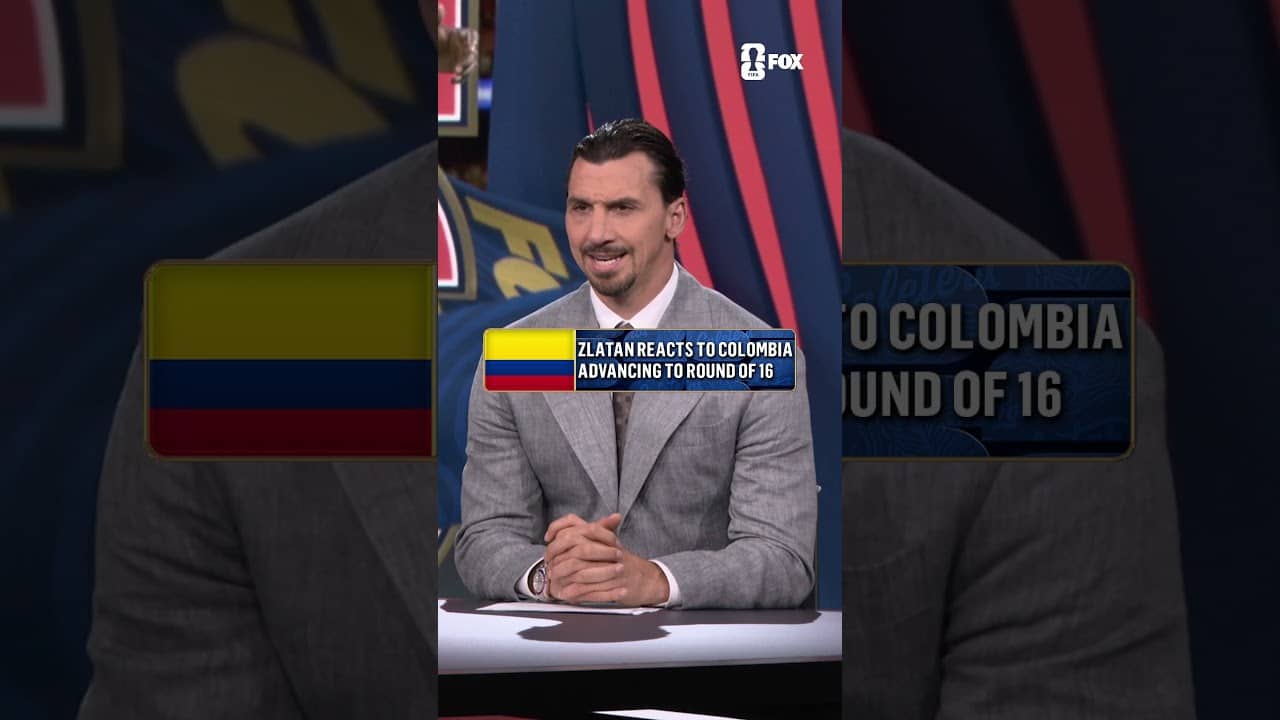 Zlatan gives his thoughts on Colombia defeating Ghana and advancing to the Round of 1