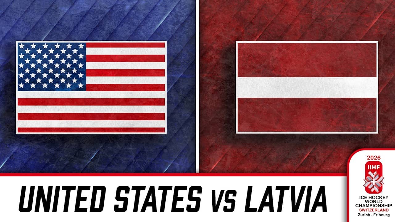Watch United States vs Latvia at the 2026 IIHF World Championship ๐บ๐ธ๐ฑ๐ป๐