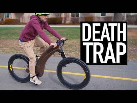 This Is The Worst Bicycle I've Ever Reviewed (The Reevo Hubless E-Bike)