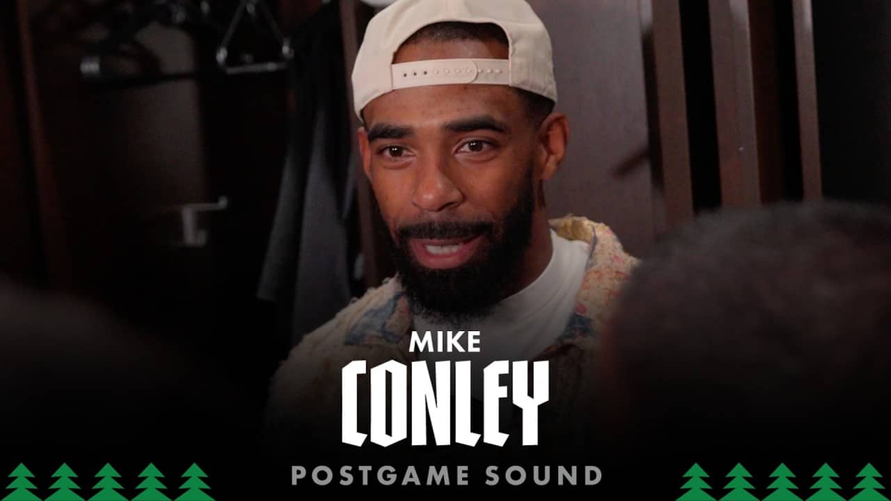 “We Stayed Poised & Found A Way To Make The Right Play.” | Mike Conley Postgame Sound | 05.10.26