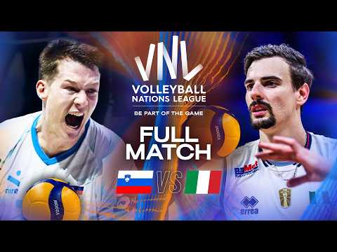 Italy 🇮🇹 vs. Slovenia 🇸🇮 - Semi Final | VNL 2025 - Full Match