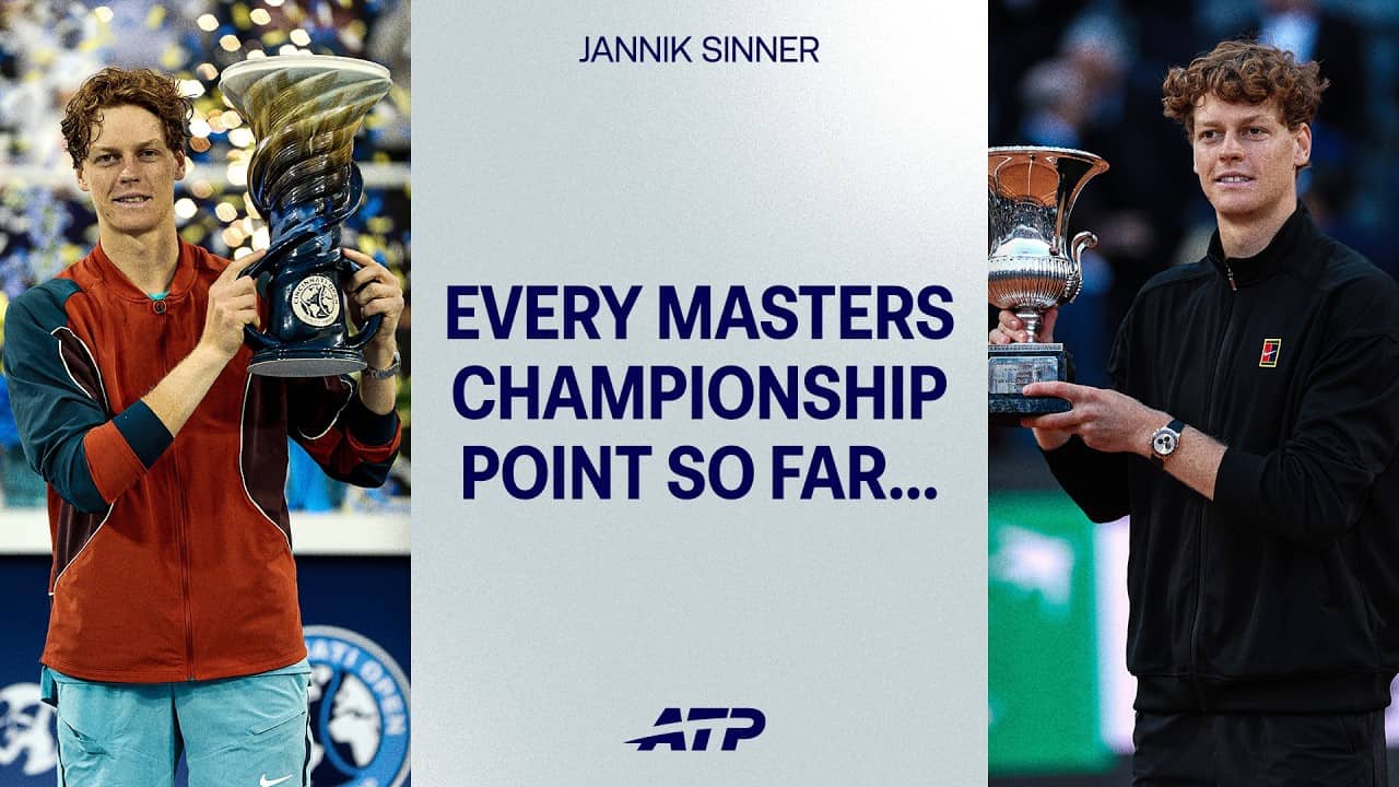 Jannik Sinner: Every Masters 1000 Championship Point & Trophy Lift So Far...๐
