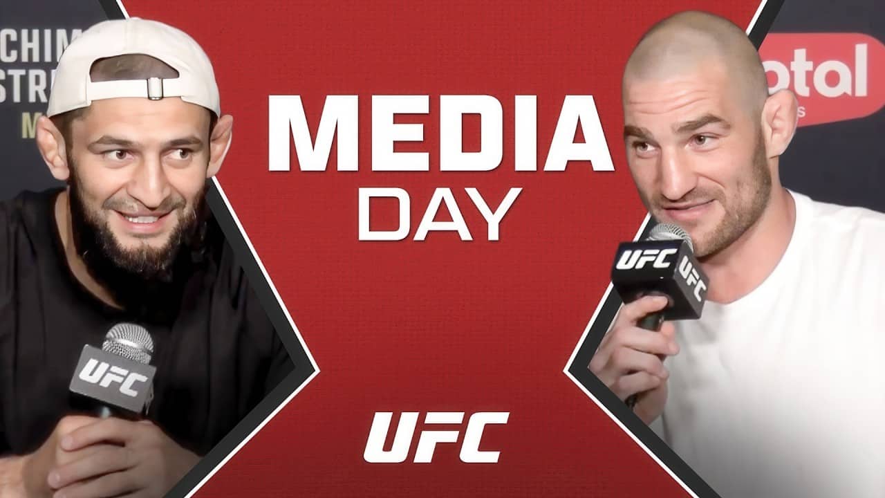 'He's a Weak Man!' | UFC 328 Media Day