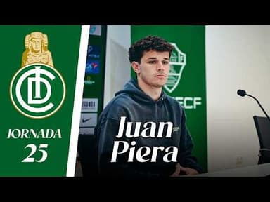 RUEDA DE PRENSA | Juan Piera habla sobre el Elche Ilicitano - CF Intercity | Jornada 25