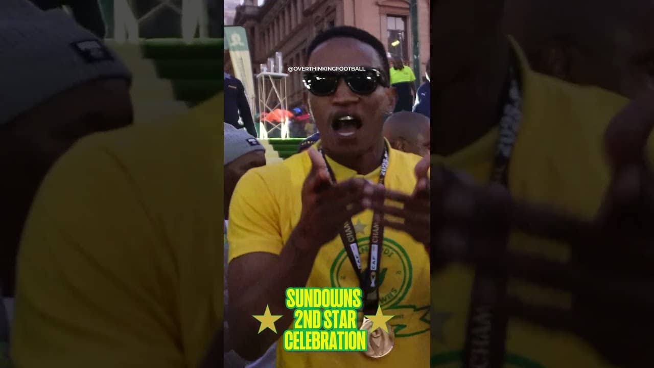 #mamelodisundowns #totalenergiescafcl trophy celebrations #kaizerchiefs #mamelodisundowns