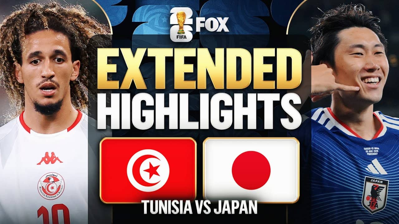 Tunisia vs Japan Extended Highlights 🌎🏆 2026 FIFA World Cup™