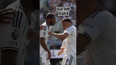 Rodrigo starts boxing Issa Diop after headed goal 🤣🥊