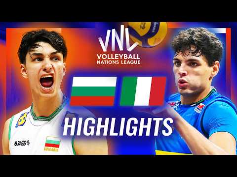 Bulgaria 🇧🇬 vs. Italy 🇮🇹 - Highlights | Week 2 | Men's VNL 2026