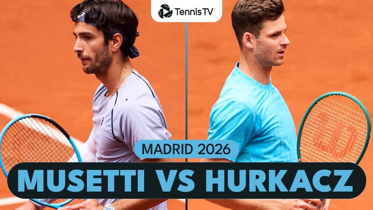 Lorenzo Musetti vs Hubert Hurkacz Entertaining Match Highlights! | Madrid 2026