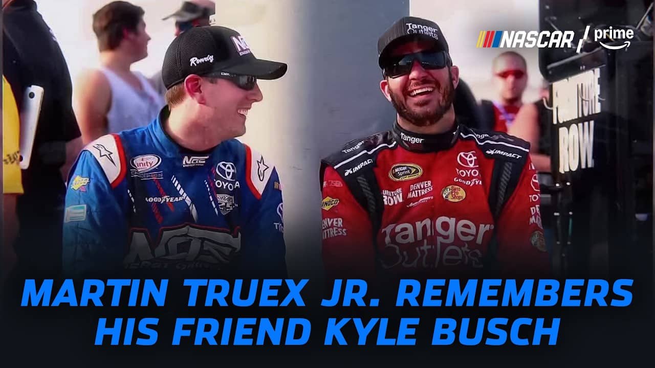 Martin Truex Jr. Reflects on His Friendship With Kyle Busch | NASCAR on Prime