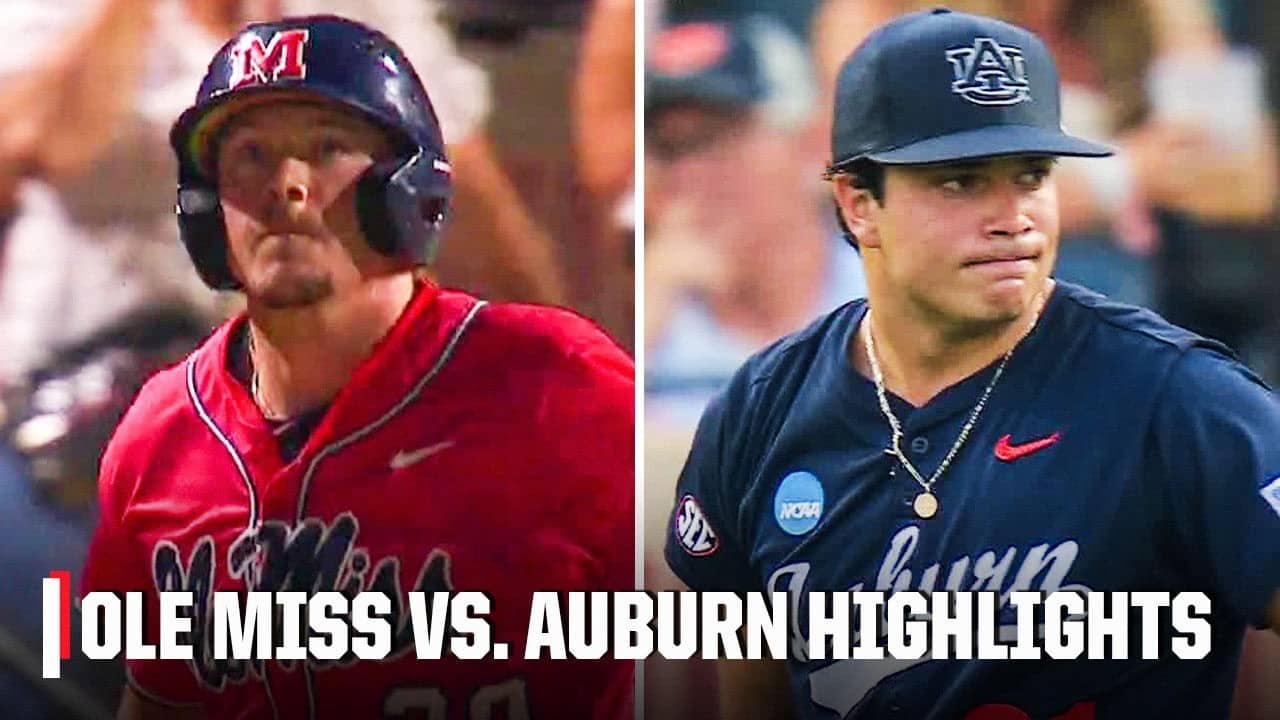 Ole Miss Rebels vs. Auburn Tigers | Full Game Highlights | ESPN College Baseball