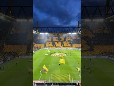 This tifo is crazy! 🖤💛