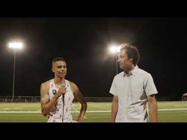 Centro Mile Post race interview: Matt talks his new PR