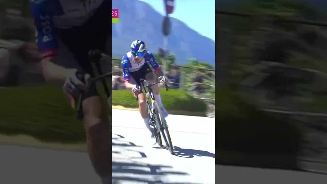 Vlasov blasts off! ๐ Bonus seconds at play as Vlasov makes his move in Tour of the Alps.