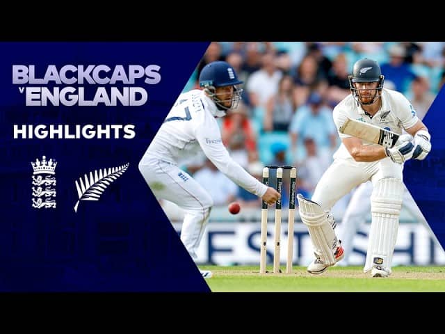 HIGHLIGHTS | BLACKCAPS vs England | 2nd Test | Day 1 | Sky Sport NZ