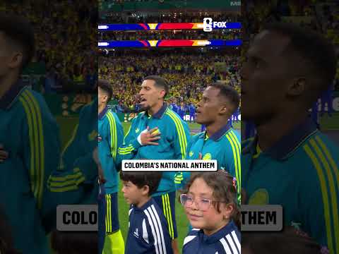 Colombia’s national anthem is heard for the first time at the 2026 FIFA World Cup 🇨🇴