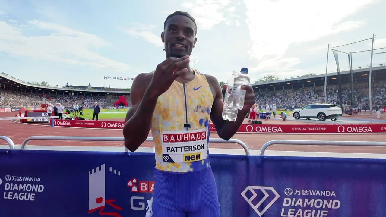 Jacory Patterson Talks Short-Term Memory After 44.69, 2nd Place In Stockholm Diamond League 400m