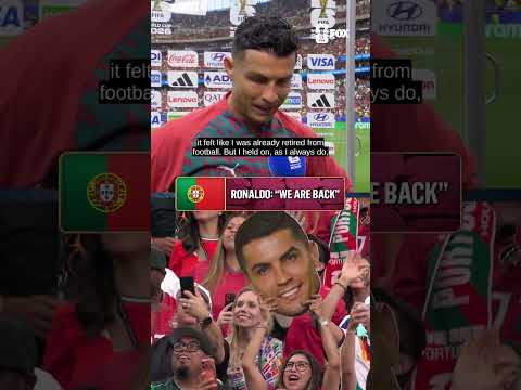 Ronaldso speaks on silencing the critics after Portugal’s 5–0 win over Uzbekistan