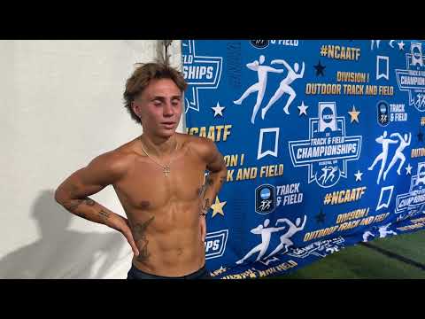 Villanova’s Marco Langon After Ending Collegiate Career With 4th Place In NCAA Championships 5000m