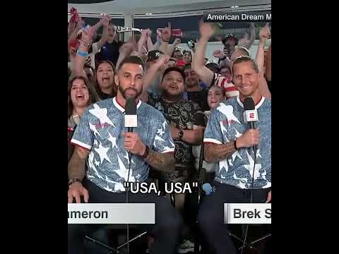 The fans are hyped ๐ฅ๐บ๐ฒ