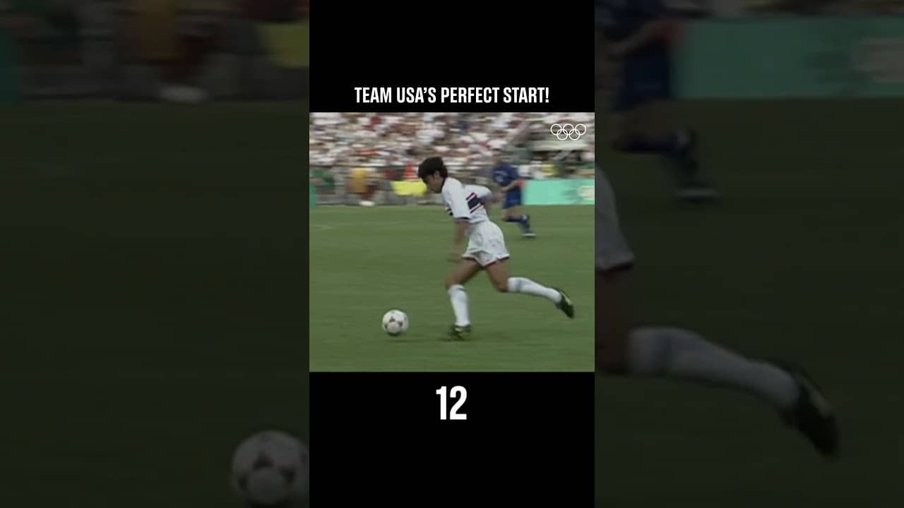 ⚽ Team USA's perfect start as hosts at #Atlanta1996!