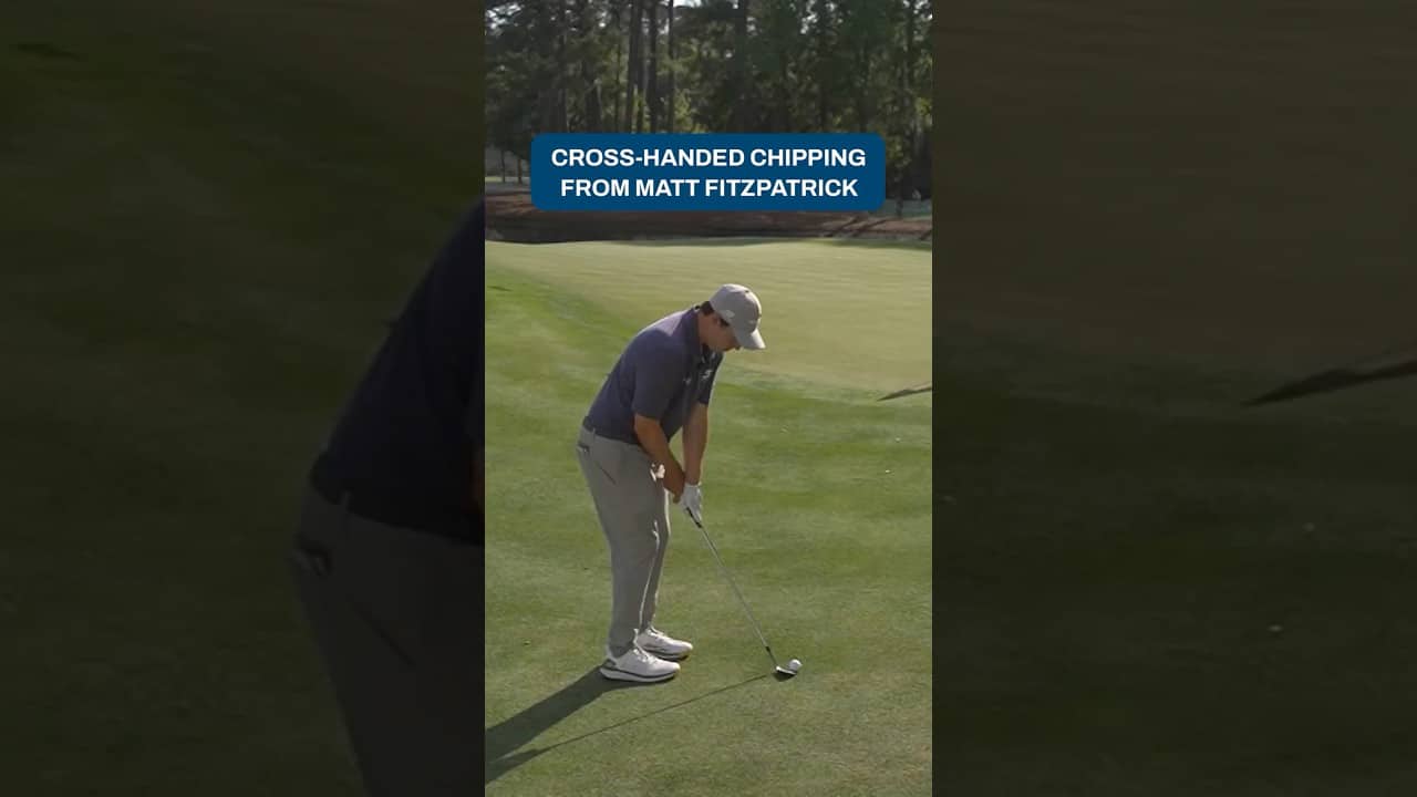 Fitzy's unique chipping technique π€¨